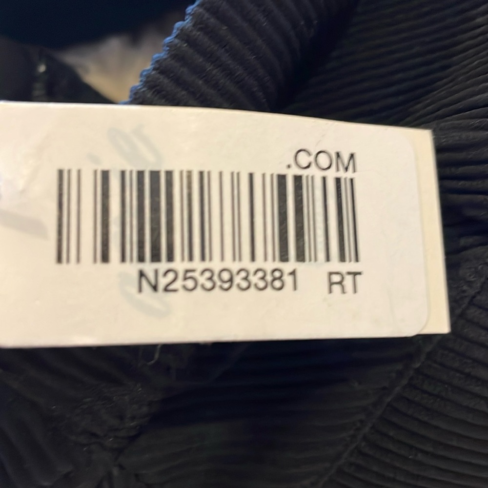 Aerie Black Scoop Wide Strap‎ Ribbed Pullover Bikini Top NWT - Picture 7 of 10